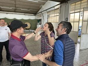 tiro con l'arco, arco nudo, ipovedenti, inclusione, ASD Arcieri Compagnia di Monza e della Brianza, Lega del Filo D'oro, esperienza incredibile, gioia, contentezza, volontariato, attività ipovedenti, ArCoMonza - Sessione di tiro con l'arco con gli ipovedenti: un'esperienza incredibile